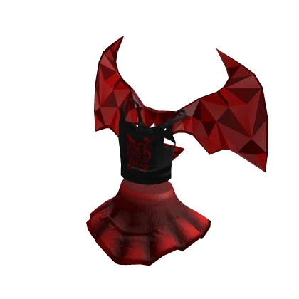 Halloween Devil Red Dress 