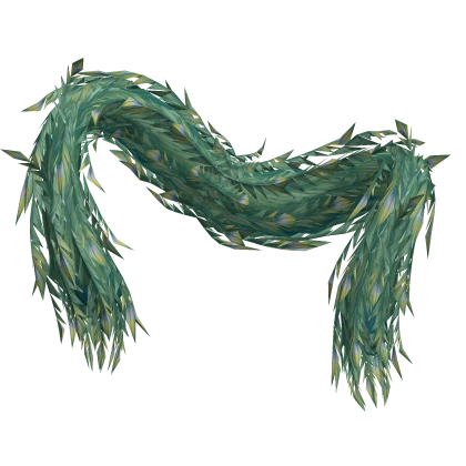 Vintage Peacock Feathered Boa