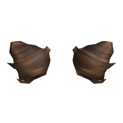 Horn Bun Extensions in Brown