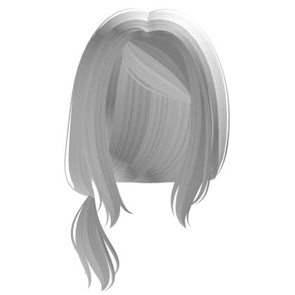  ♡ : ghoul white colored anime side pony 