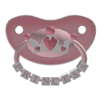 Pink Princess Pacifier