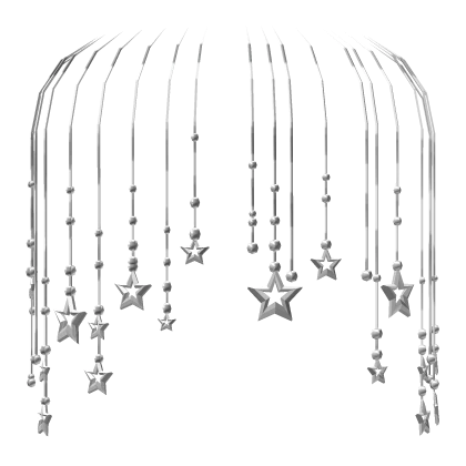 Star Face Chain(white)