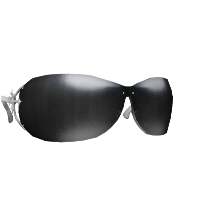 Black Y2K Shimmer Shades