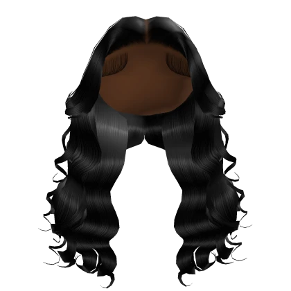 Voluminous Middle Part [Black]