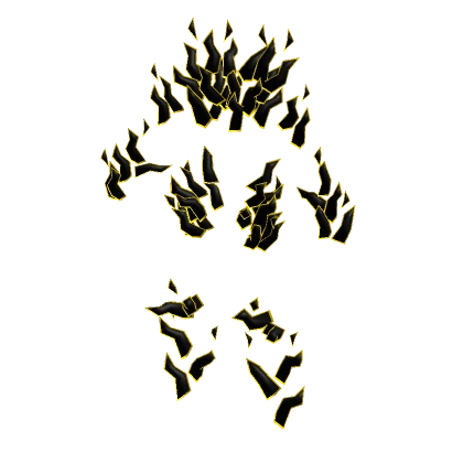 Dark Yellow Flames