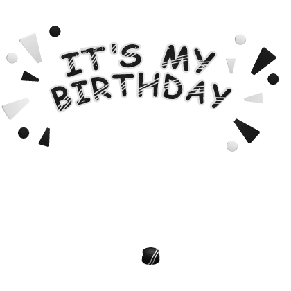 It's My Birthday Sign