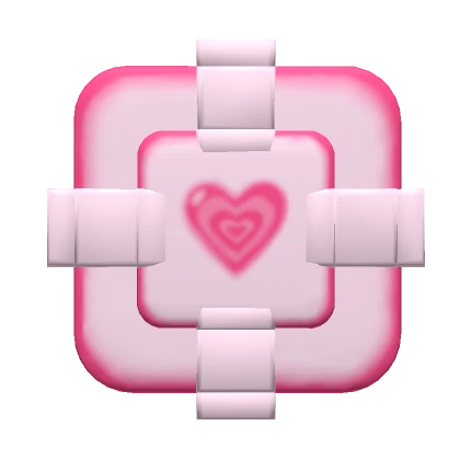 Pink Heart Bandage