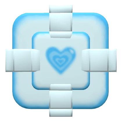 Blue Heart Bandage