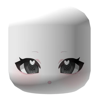 Dizzy Grey Heart Eyes Anime Surprised Eepy Chibi