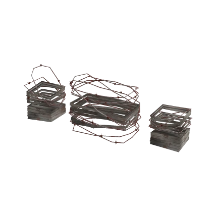 Barbed Wire and Bandages Blocky