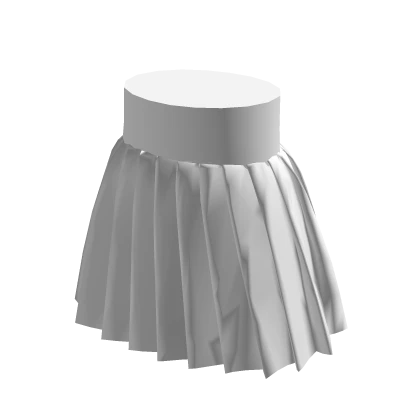 White School Skirt