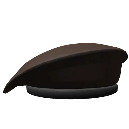 Brown Hair Beret