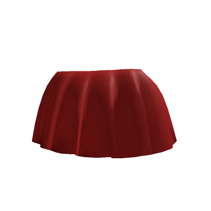 Red School Skirt