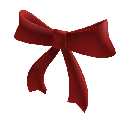 Neck Bow Ribbon 1.0 Red