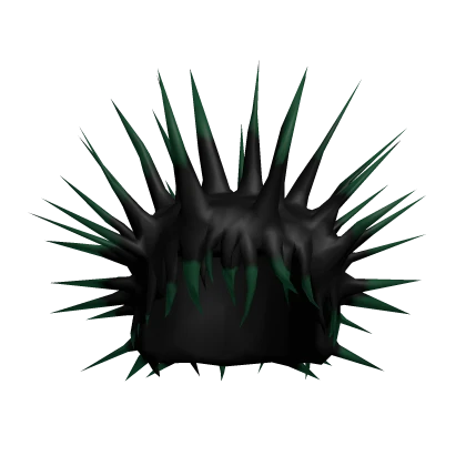 Green Tipped Messy Liberty Spikes