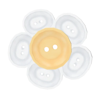 Cute harajuku mori kei flower button twee hairclip