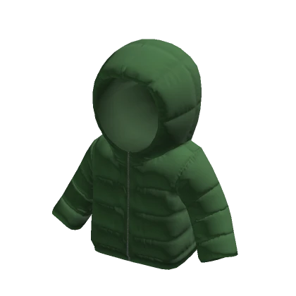 Green Puffer Jacket