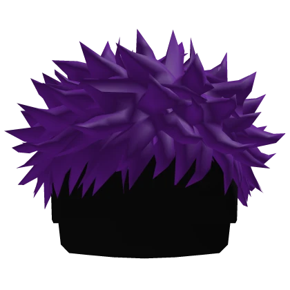 squid game thanos 230 purple messy spiky hair