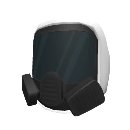 White Hazmat Science Mask