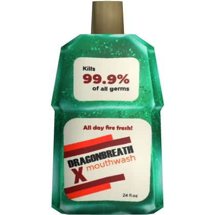 Dragonbreath Mouthwash (LEFT HOLDABLE R6)