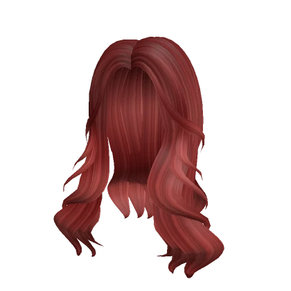 Y2K Red Popular Hair