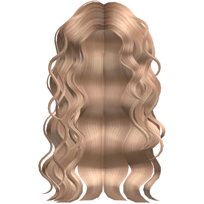 Curly Messy SuperStar Blonde Hair