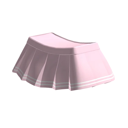 [1.0 R6]Pink Striped Skirt