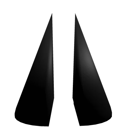 Classic Pointy Horns/Ears (Black)