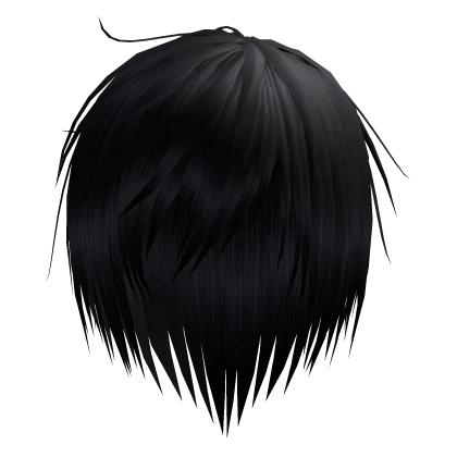 Purple Vkei Messy Punk Emo Hair