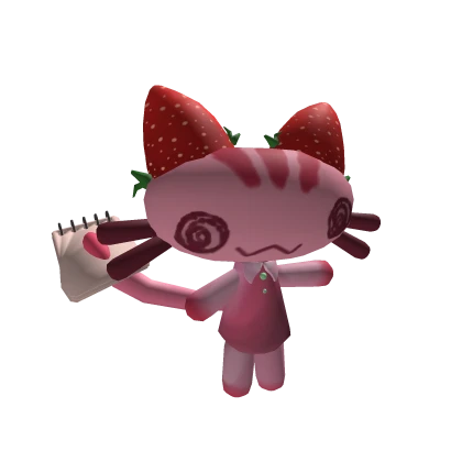 Silly Strawberry Kitty
