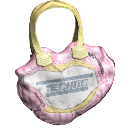 Y2k Vintage Techno Handbag Pastel