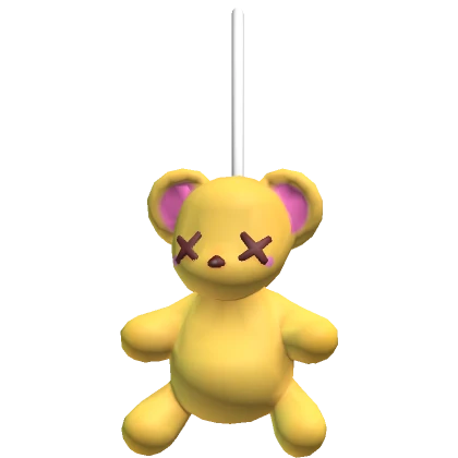 Yellow Teddybear Earmuffs