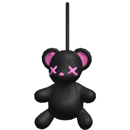 Black Teddybear Earmuffs