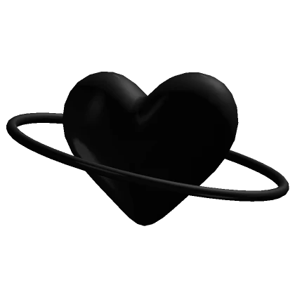 Heart Halo Moodlet Black