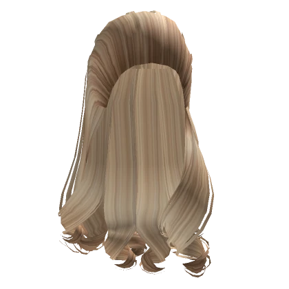 Rey's Iconic Beehive in Golden Blonde