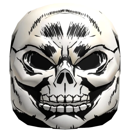 Rider's Classic Comic Skull