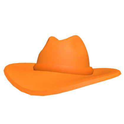 Orange Cowboy Hat