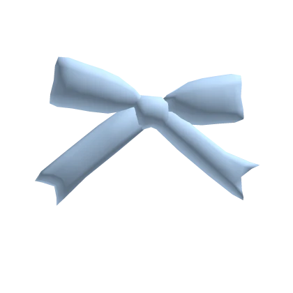 cute bow in blue ♡