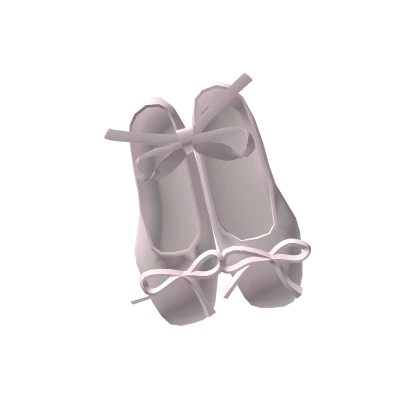 ꒰┊cute coquette pink ballerina shoes