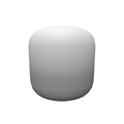 Faceless White Gray Gradient Head