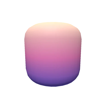 Faceless Purple Pink Aesthetic Gradient Head