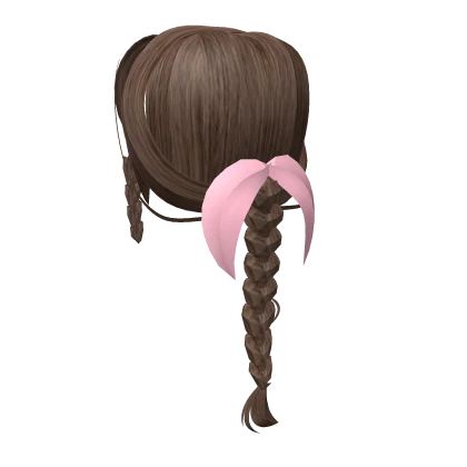 Aerith Gainsborough's brown hair Final Fantasy VII