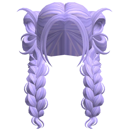 Purple Butterfly Braids