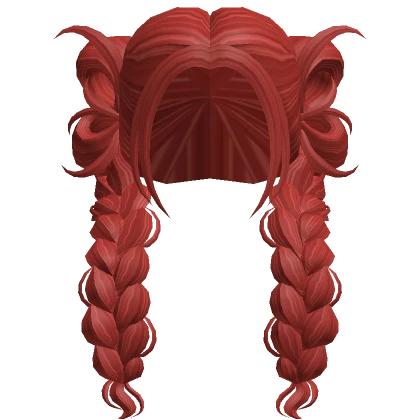  Red Butterfly Braids