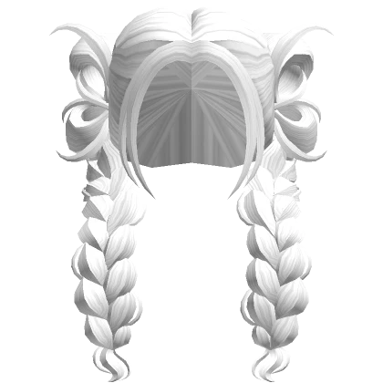 White Butterfly Braids