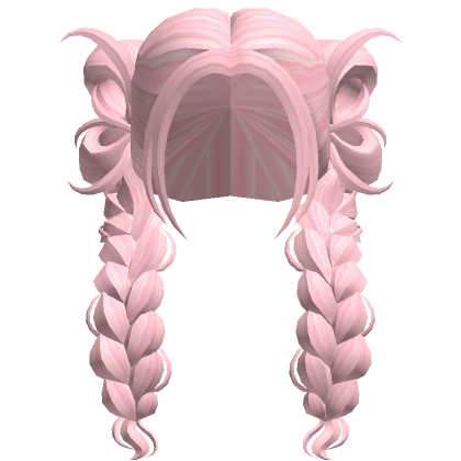 Pink Butterfly Braids