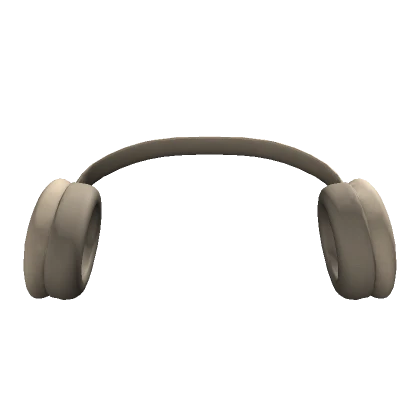 Beige Unused Headphones