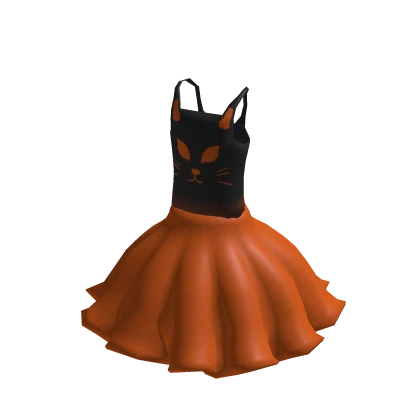 HALLOWEEN CAT DRESS