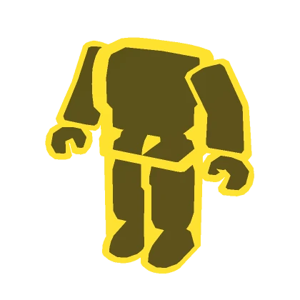 Man Yellow Outline Avatar Aura