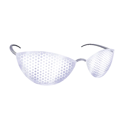 Stylish White See Through Sunglasses 3.0